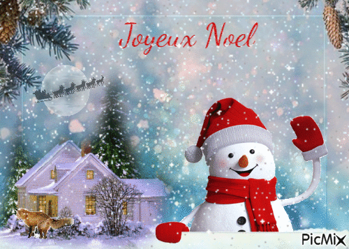 joyeux Noel - Ingyenes animált GIF