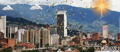 Medellin cIudad bonita - GIF animate gratis