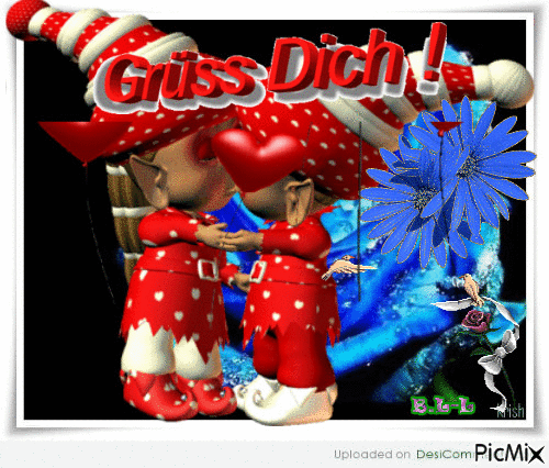 grüße - Darmowy animowany GIF