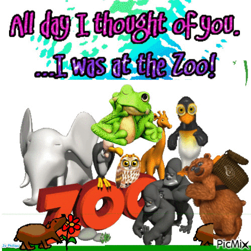 the zoo - GIF animasi gratis
