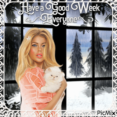 have  a g ood week - Free animated GIF