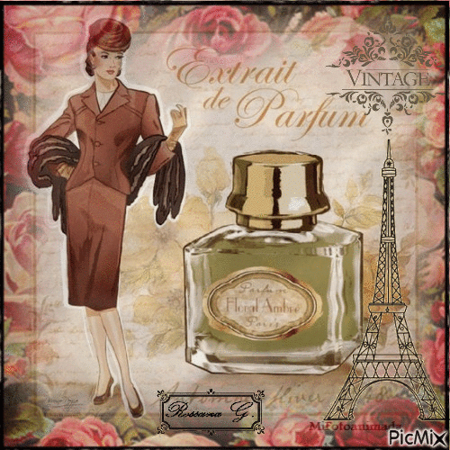 Parfume Vintage - Gratis animeret GIF