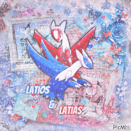 Latios & Latias - 無料のアニメーション GIF