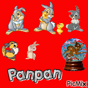 PANPAN - Δωρεάν κινούμενο GIF