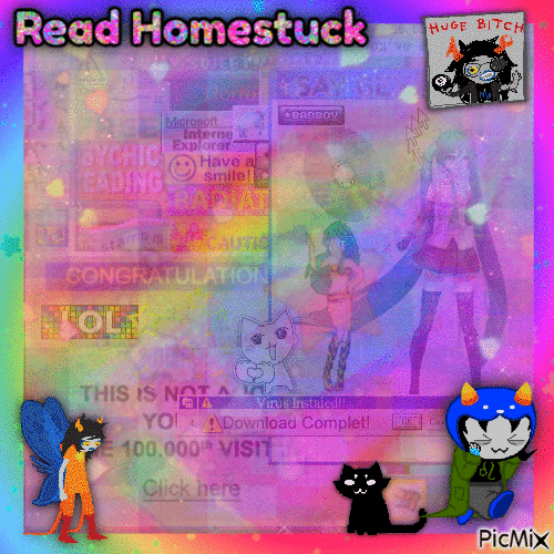 Read Homestuck - Bezmaksas animēts GIF