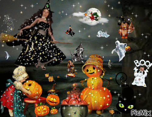lilimania halloween - 無料のアニメーション GIF