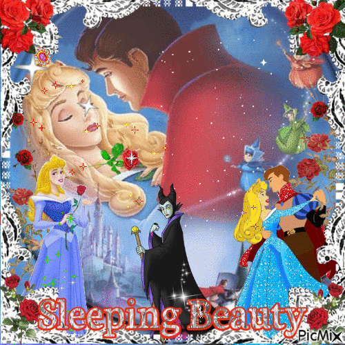 Sleeping Beauty - Zdarma animovaný GIF