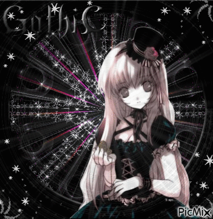 ♥Anime Gothic♥ - Ilmainen animoitu GIF