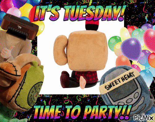 dialtown tuesday party - 無料のアニメーション GIF