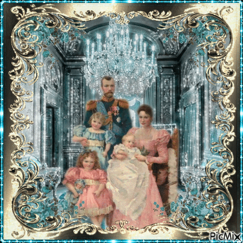 Romanov family - Bezmaksas animēts GIF