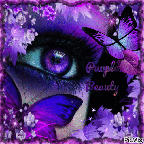 Purple Beauty - Darmowy animowany GIF