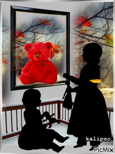 Red Teddy.. - GIF animé gratuit