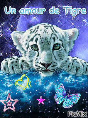 Tigre <3 - Безплатен анимиран GIF