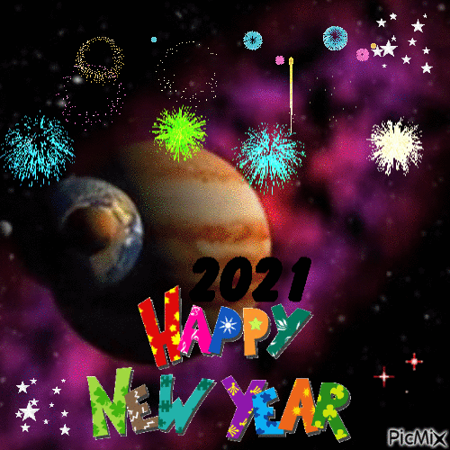 Happy new year 2 - Animovaný GIF zadarmo