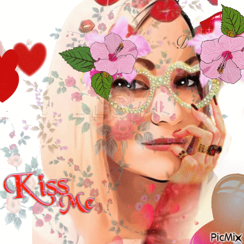 kiss - Darmowy animowany GIF