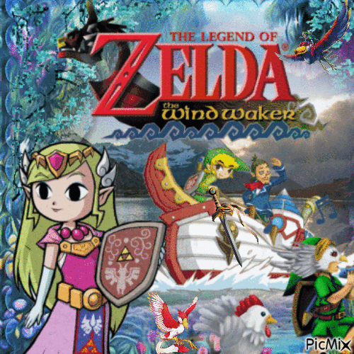 Zelda - GIF animé gratuit