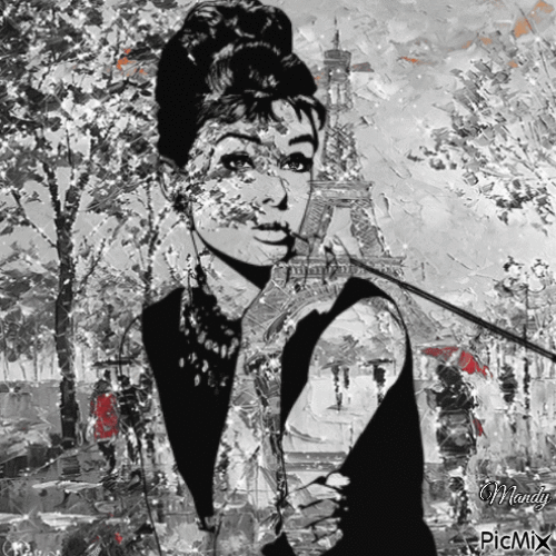 Audrey Hepburn - 免费动画 GIF
