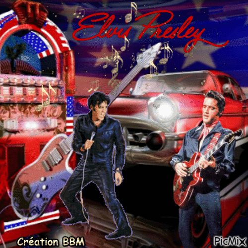 Elvis Presley par BBM - Bezmaksas animēts GIF