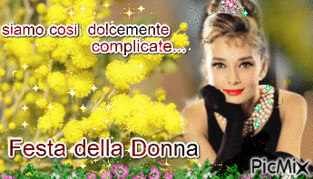 Festa della Donna - Бесплатный анимированный гифка