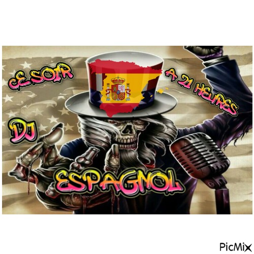 dj espagnol - gratis png
