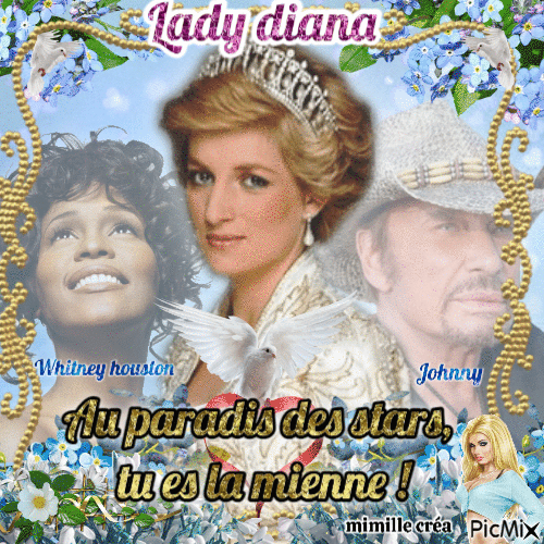 Lady Diana ma belle & tendre... - Free animated GIF