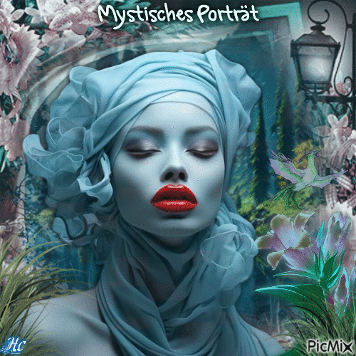 Mystisches Porträt - Δωρεάν κινούμενο GIF