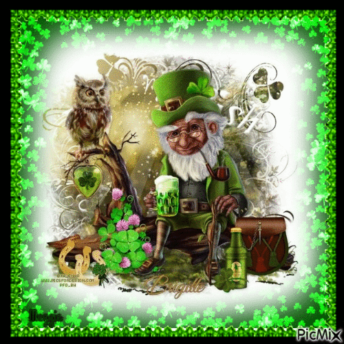 St. Patrick day - GIF animado grátis