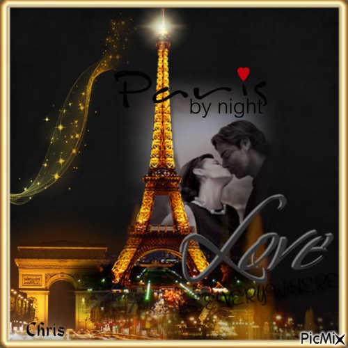 Paris la nuit - gratis png