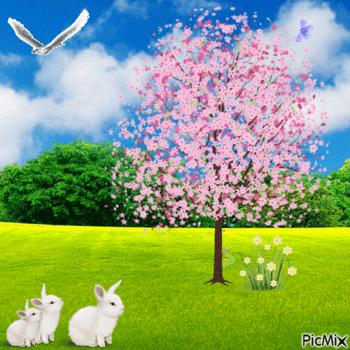 Springtime - 免费动画 GIF