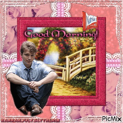 {♥♥♥}Good Morning with Sterling Knight{♥♥♥} - Gratis geanimeerde GIF
