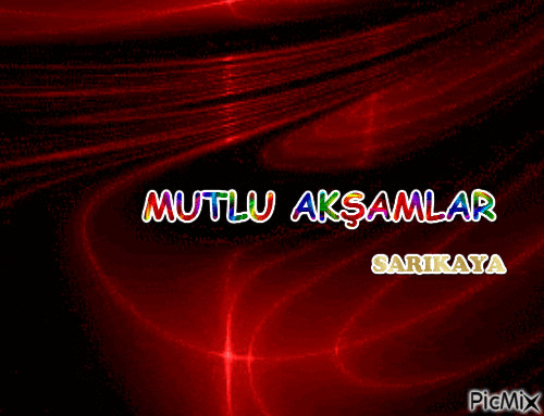 MUTLU AKŞAMLARR - Free animated GIF