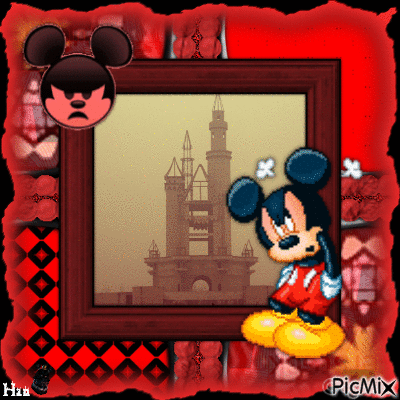 {#}Mickey Mouse files for Bankruptcy{#} - Ilmainen animoitu GIF