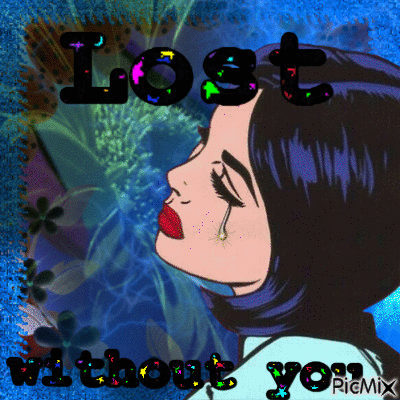 lost without you - Darmowy animowany GIF