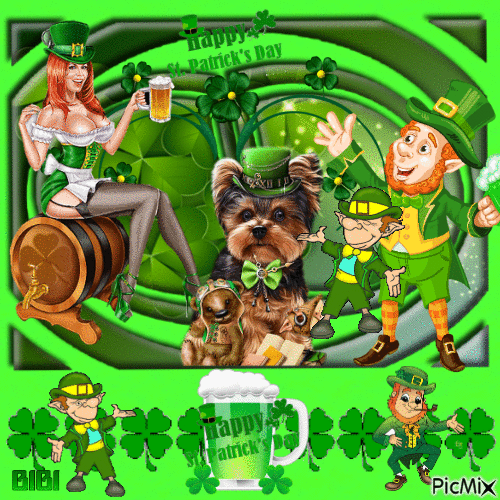 Saint Patrick's Day - Ingyenes animált GIF