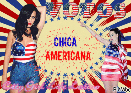 chica americana - Free animated GIF