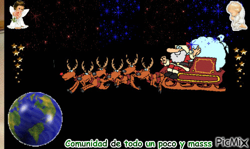 Navidad llega - Nemokamas animacinis gif