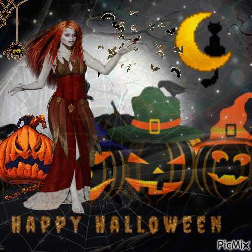 Concours : Happy Halloween - Ilmainen animoitu GIF