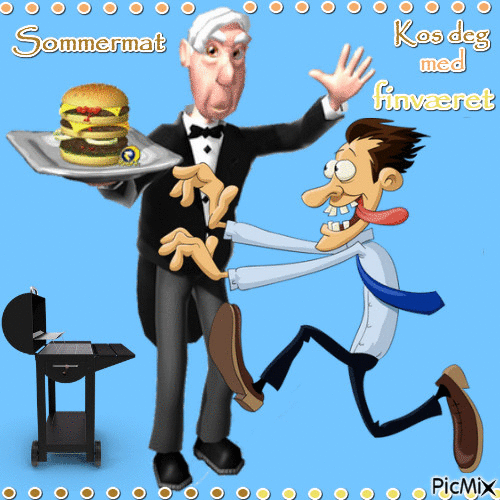 Summerfood. Enjoy the nice weather. - Animovaný GIF zadarmo