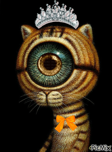 Ojo de gato - Ingyenes animált GIF
