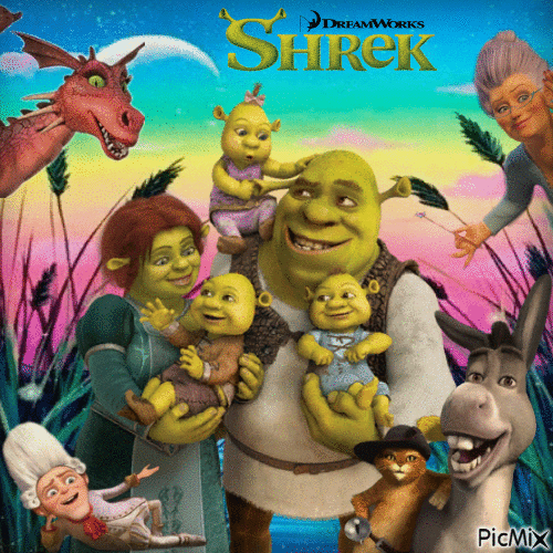 Shrek - Nemokamas animacinis gif