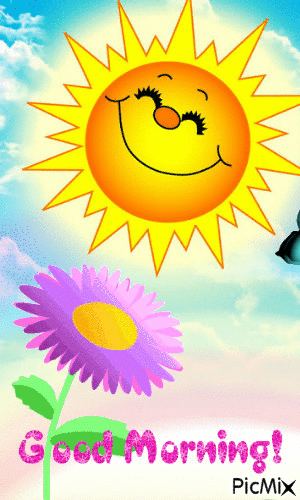 Sunny Morning - GIF animé gratuit