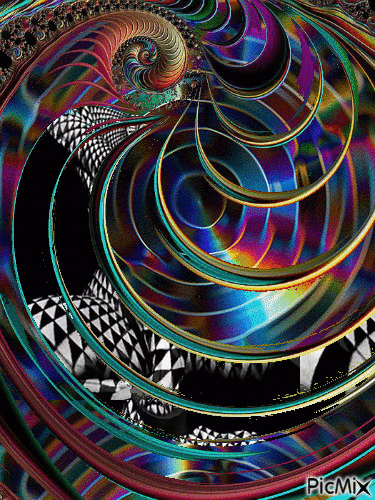 Espiral de sensaciones - GIF animado grátis