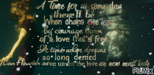 A time for us some day there'll be - Ingyenes animált GIF