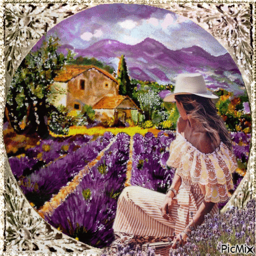 In der Provence - Gratis animeret GIF