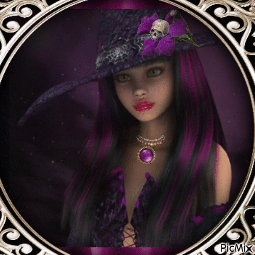 GLAM WITCH - GIF animate gratis