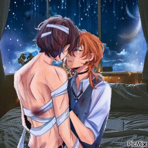You're safe now my Love Soukoku - 免费动画 GIF