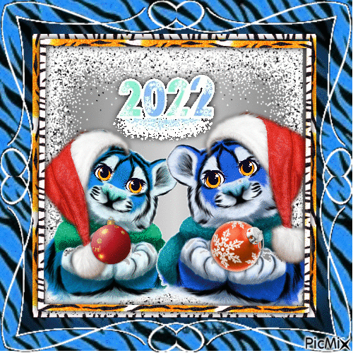Happy New Year and Merry Christmas ❣️ - Бесплатни анимирани ГИФ
