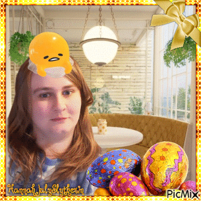 {A Rather Eggy Selfie Picmix} - Bezmaksas animēts GIF