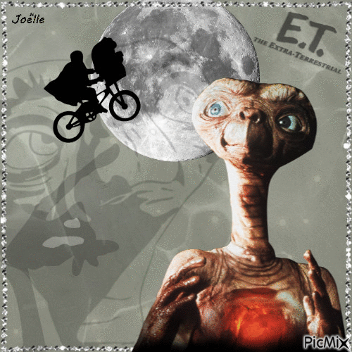 ET l'extraterrestre ! - GIF animado gratis