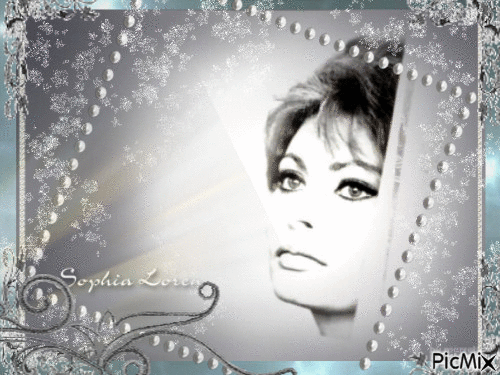 Sofia Loren - Darmowy animowany GIF